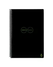 Rocketbook Core Executive Reusable Notebook (Dot Grid Pages) - Black