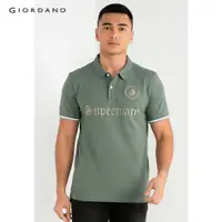 在飛比找蝦皮購物優惠-Giordano 男士男士大膽 Polo 衫 2 01011