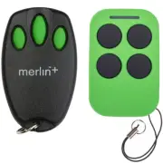 Merlin C945 Garage Door Remote Control Opener Key Aftermarket x4