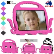 For Lenovo Tab M8 M10 FHD Plus Tablet Kids Rubber Handle Case Cover With Strap