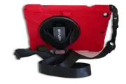 StylePro, iPad 10th generation shockproof case with hand & shoulder strap, red
