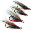 Salmon Fishing flies BLUE DOCTOR single / double / treble various hooks & Qtys