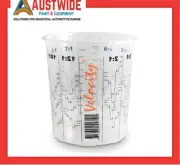 Calibrated Graduated Paint Mixing Cups 350ml x 100 Painting Measuring Cup