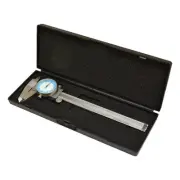 6'' Dial Caliper Gage Gauge Precision Measuring Tool Ruler Scale Read 0.01" 6...