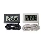 LCD Display Thermometers Digital Temperature Meter with Probe for Fridge Freezer