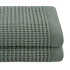Waffle Towels for Bathroom Luxury Bath Towels, 100% Cotton Bath Towels, Quick...