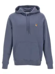 [Maison Kitsune] Maison Kitsune-Fox Head Felpe Celeste-Uomo M Light Blue