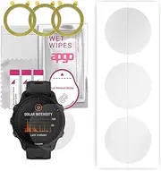 3x Hydrogel Ultra-Clear Screen Protector for Garmin Forerunner 955 Solar, Hydrogel Film, Flexible, Soft TPU with positioning layer easy installation