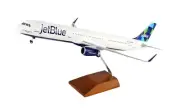 Skymarks SKR8321 JetBlue Airbus A321-200 Prism Desk Top Model 1/100 AV Airplane