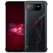 For Asus Rog Phone 6 Pro Case Heat Dissipation Silicone TPU Ultra Slim Thin Cover Scratch Resistant Shockproof Cover (Black)