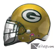 Green Bay Packers Helmet Super Bowl 24in Super Shape Foil Balloon - Football ...