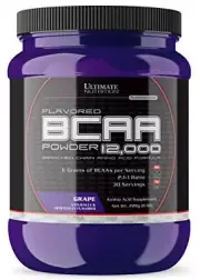 Ultimate Nutrition Flavored BCAA Powder - Grape, 30 Servings