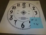 INTERNATIONAL TIME RECORDING CO TIME CLOCK REPLACEMENT DIAL FACE ANTIQUE VINTAGE