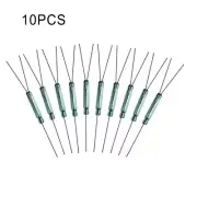 10PCS 3-Pin SPDT Glass Reed Switch Contact N/O N/C Magnetic Induction Switch New