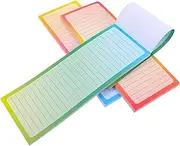 Operitacx 1 Set Notepad for Refrigerator Grocery List Notepads with Tear Off for Meal Planning Appointment Reminders