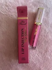 Too Faced Lip Injection Power Plumping Lip Gloss 6.5ml JUST A GIRL - NEW IN BOX