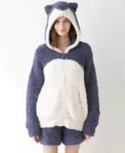 Gelato Pique Meets Pokemon Snorlax Women Hoodie & Shorts Set Free Size Japan NEW