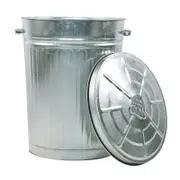 Pinnacle 75L Galvanised Bin