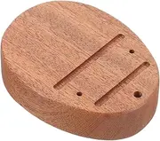 Mikinona Wood Kalimba Base Replacement Professional Thumb Piano Baseboard for Improved Sound Easy DIY Installation Durable Natural Wood Material Compatible with Kalimba Instruments