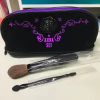 在飛比找蝦皮購物優惠-Anna sui 魔法2件刷具組