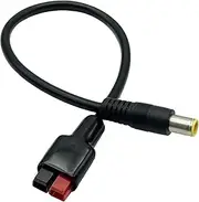 jasavdio 16AWG DC 7.9x0.9mm Adapter to 30A Connector Cable, for Solar Panel Goal Zero Yeti, Compatible with Anderson Powerpole