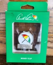 New PRG Golf Arnold Palmer Custom Umbrella Oficially Licensed Money Clip