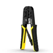Supremeseries Crimping Tool Plier Multiple Recheat Rj45 Rj11 Connector Crimper For 8P 6P Yellow Black Cabling Tools