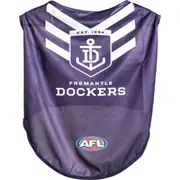 AFL Fremantle Dockers Pet Dog/Puppy Sports Breathable Jersey Clothing/Costume XL