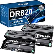 DR820 Drum Replacement for Brother DR820 DR-820 Drum to Use with HL-L6200DW MFC-L5850DW HLL6200DW MFC-L5900DW MFC-L5700DW HL-L5200DW MFC-L6800DW Printer (2 Black)