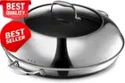 Hybrid Nonstick 35cm Frying Pan, Stainless Steel Lid, Oven-Safe, Induction Ready