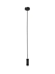Create II 1 Light 1.5m IP44 Suspension Cord in Black