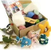 Needle Felting Kit Sea Animal Felting Kits for Beginners Adults and Kids Craft