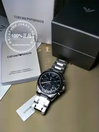 在飛比找Yahoo!奇摩拍賣優惠-全新正品 EMPORIO ARMANI 亞曼尼 男錶 AR6