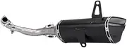 Motorcycle Exhaust Pipe Escape Refit 470mm Carbon Fibre Tip Muffler Upgrade Kit For VESPA GTS For SUPER 300 2008-2020 Full Mufflers Exhaust