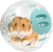 Hamster Wheel - Transparent Silent Hamster Toys | Small Pet Accessories for Dwarf Ferret Guinea Fitness Play Sports Indoor Outdoor Game