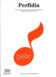 ALBERTO DOMINGUEZ PERFIDIA SHEET MUSIC PIANO/VOCAL ENGLISH & SPANISH LEEDS NEW
