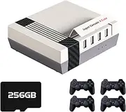 Kinhank 50000+ Games Super Console X Cube, Retro Video Game Consoles Pre-installed 54+ Emulators,Dual Systems Mini Game Box for 4K TV HD/AV Output,with 2.4G Wireless Gamepads,Best Everyone