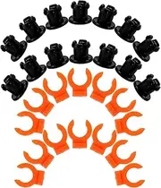Gatuida 1 Set 3D Printer Fittings Tube Fixing Clamps Holder Clips 3D Printer Connector for