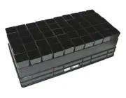 50mm Square Native Plant Tube / Pot & 50cell Air Pruning High Tray x 5 Sets