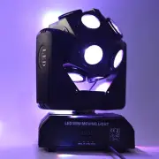 Moving Head DJ Light Party RGBW LED Beam Lights DMX 512 Strobe Light with Sou...