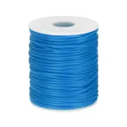54.6 Yards Hollow Pipe Rubber Cords 2mm Hollow Tube Blue