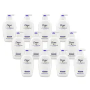 12x Dove 250ml Deeply Nourishing Liquid Hand Wash Soap for Soft Hydrated Skin