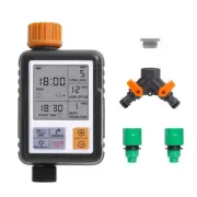 300-Minute Garden Water Timer Automatic Water Timer (Dual Outlet Fitting)