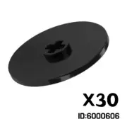 LEGO X30 TECHNIC DISK Ø24 3X3 BLACK COLOR 4218868 2723