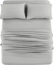 Jersey fitted bed sheets 100% cotton 3pc set Twin Size