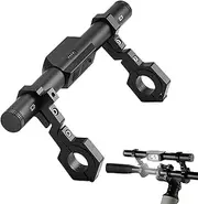 Bike Handlebar Extender - Bike Handle Bar Extenders | Bright Waterproof Adjustable Phone Holder Clamp Light for Exercise Men Women