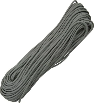 Atwood Rope MFG Parachute Cord Foilage Green, 100 ft, Made in USA, RG106H &
