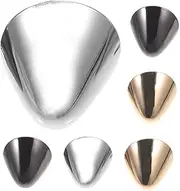 GALPADA 3 Pairs Metal Shoes Pointed Protectors High Heel Toe Caps Heels Tip Cover Shoes Tips Cap for Shoes Protection Repair Decoration