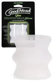 Doc Johnson Helping Head Glow In the Dark Silicone Stroker
