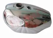 BSA A65 SPITFIRE, FIREBIRD CHROME FUEL TANK 1960'S/FIT FOR